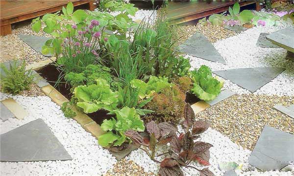 鵝卵石鋪貼陽臺