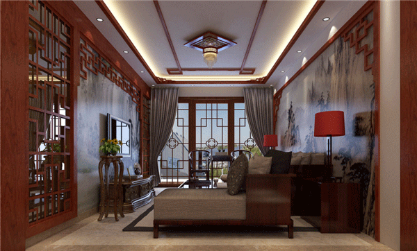 中式裝修效果