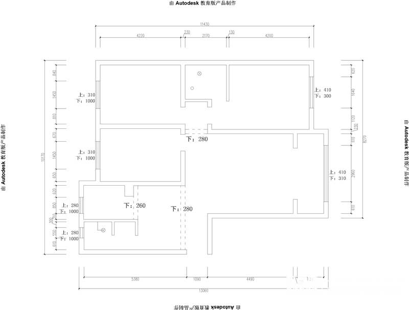 天海譽(yù)天下原始戶型圖