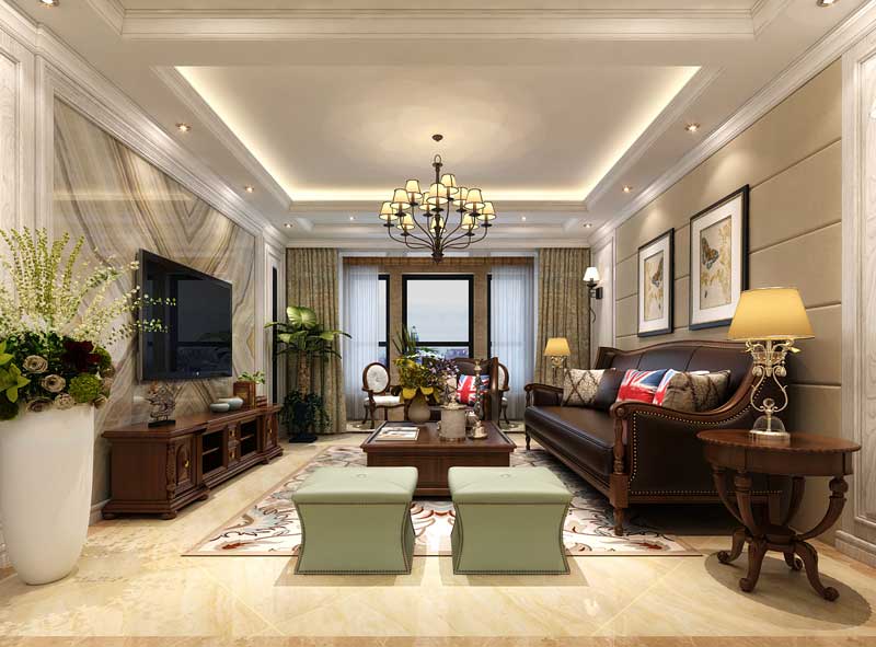 正定墅洋居禮245平米三室兩廳四衛(wèi)歐式風(fēng)格