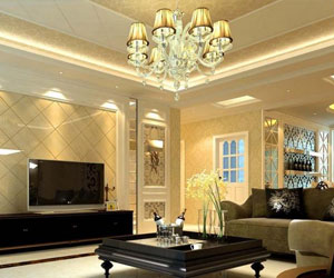 家庭裝修，客廳吊燈如何選擇？