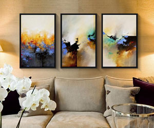 客廳適合掛什么畫呢？