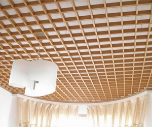 木柵格吊頂施工工藝及安裝流程