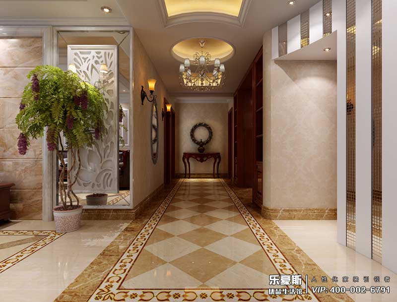 綠園小區(qū)165平米歐式風(fēng)格裝修效果圖