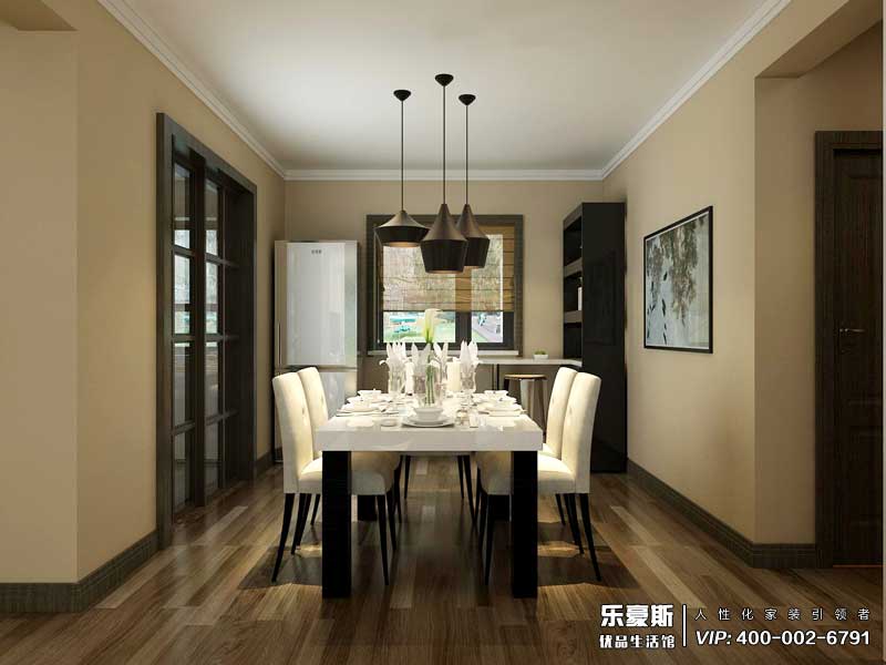 金色里程136平米現(xiàn)代簡約風格裝修效果圖