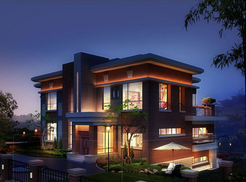 石家莊別墅裝修室外景觀設(shè)計(jì)