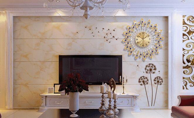 中式裝修電視墻壁紙怎么選