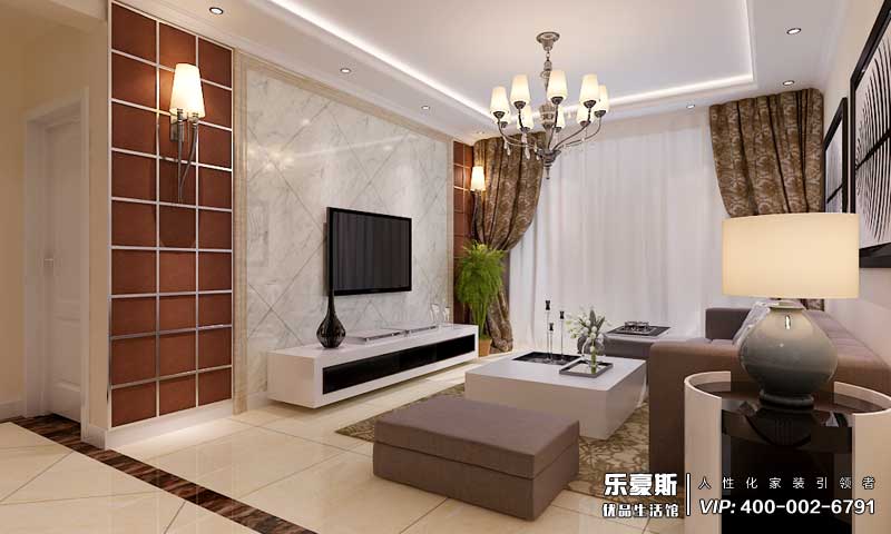 匯君城混搭風(fēng)格裝修效果圖