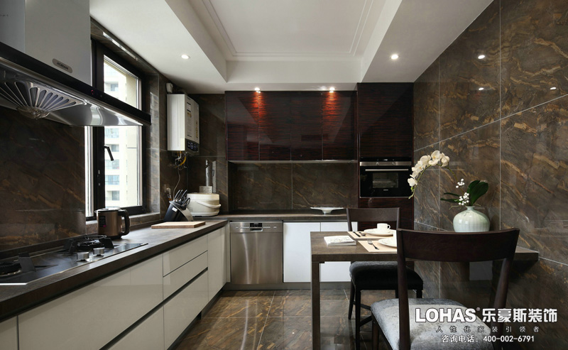 正定御河上院202平米廚房裝修