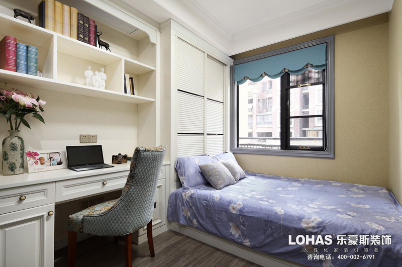 御河上院三室三廳裝修效果圖