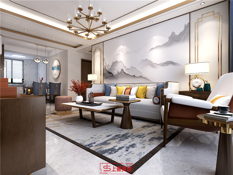 幸福城120平中式