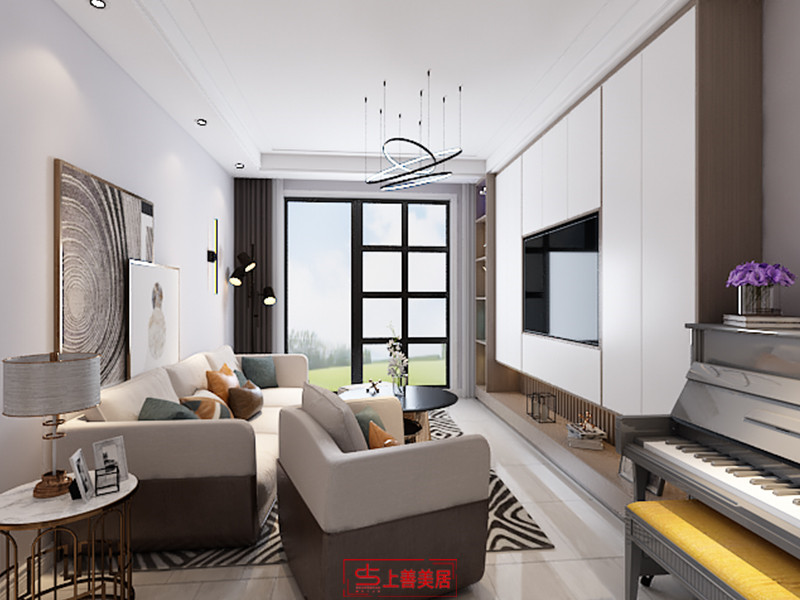 西美華盛80平現(xiàn)代風(fēng)格