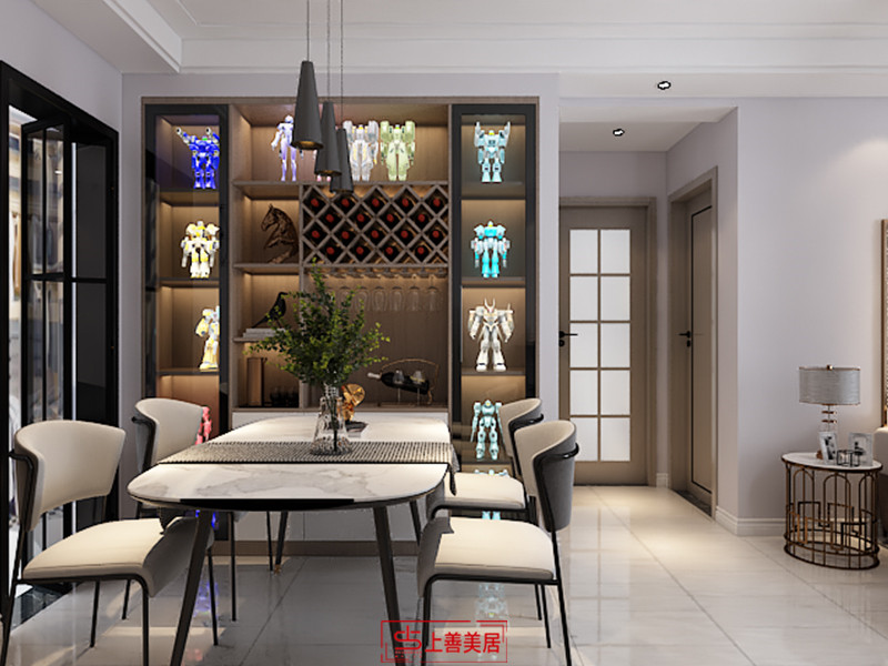 西美華盛80平現(xiàn)代風格