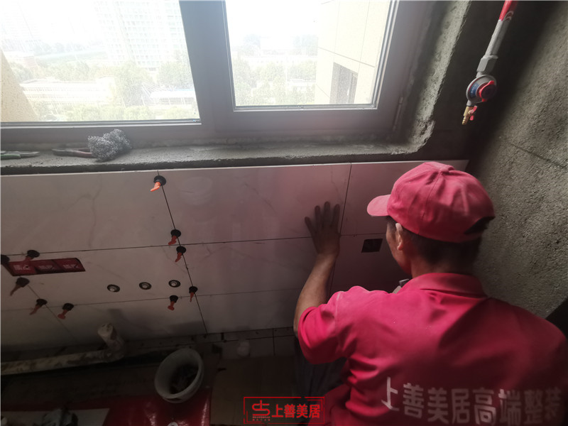 國赫天著130平#17/瓦工鋪貼