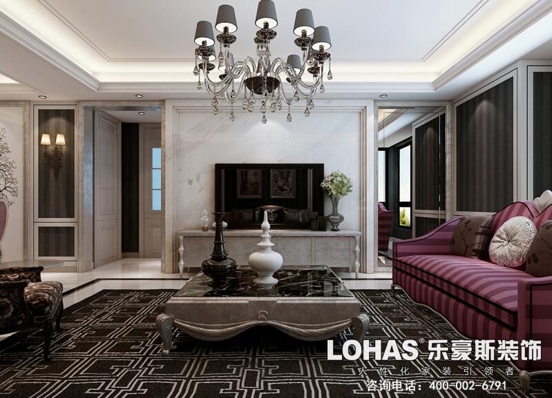 裝修樣板間120平方米三室二廳家