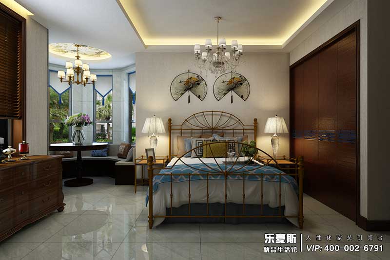 御河上院新中式風格裝修效果圖