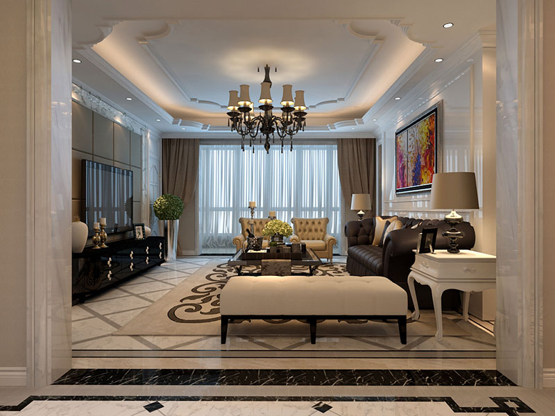 石家莊簡歐裝修效果圖