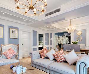 石家莊120平米美式裝修風格 是你喜歡的菜嗎？