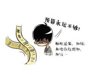 100平米房屋裝修全包預算表