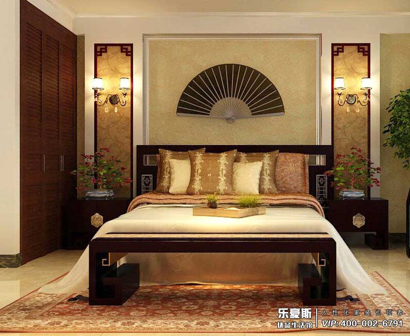 星河御城160平米新中式風(fēng)格裝修效果圖