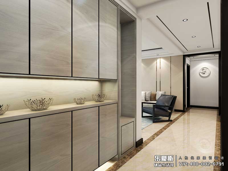 啟銳園135平米新中式簡約風格裝修效果圖