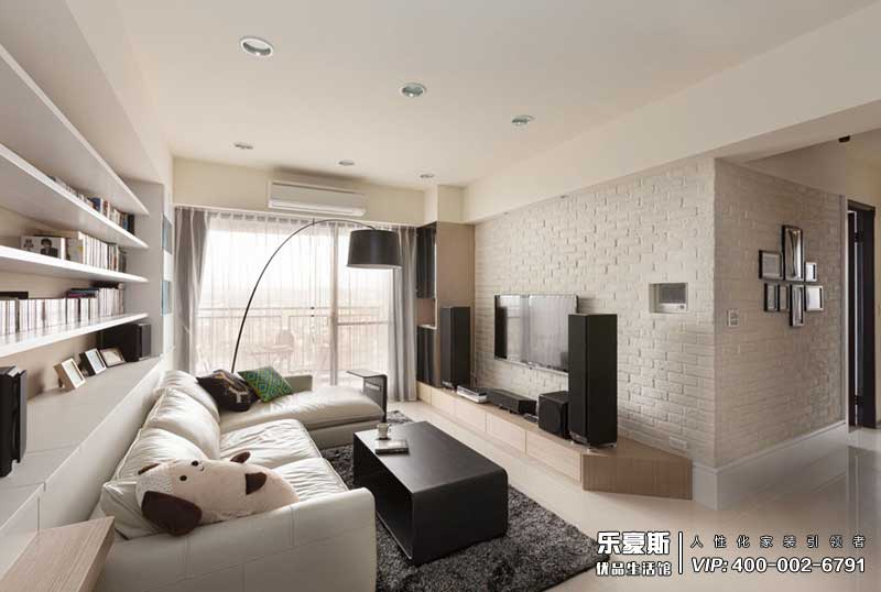 宏基花園60平米簡約風(fēng)格裝修效果圖