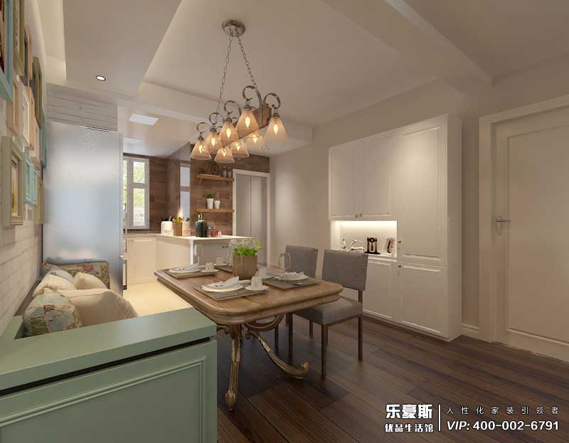 天海譽(yù)天下139平米北歐風(fēng)格裝修效果圖