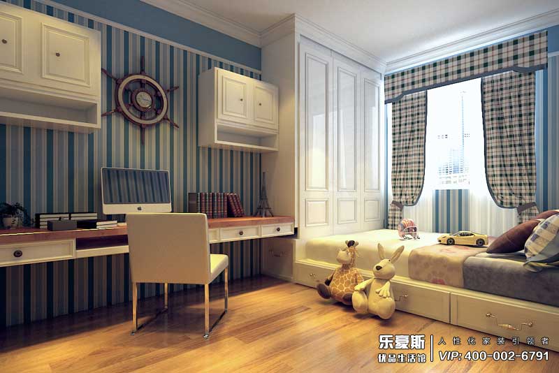 天海譽(yù)天下139平米北歐風(fēng)格裝修效果圖