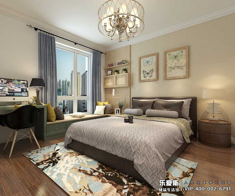 天海譽(yù)天下139平米北歐風(fēng)格裝修效果圖