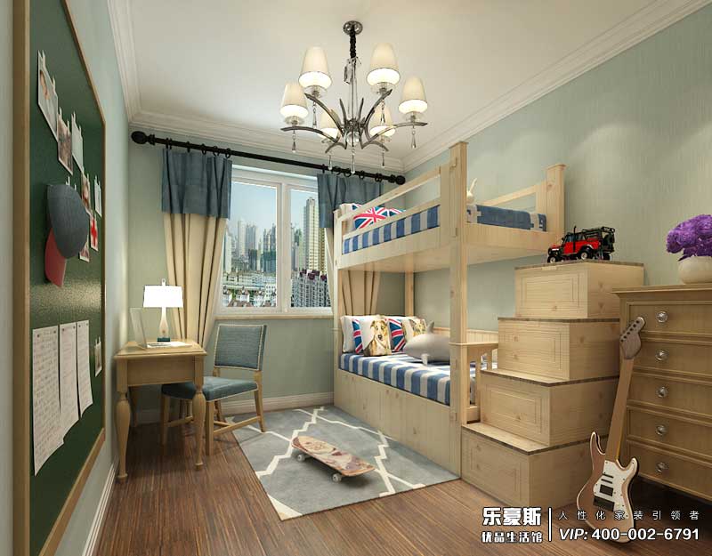 天海譽(yù)天下139平米北歐風(fēng)格裝修效果圖