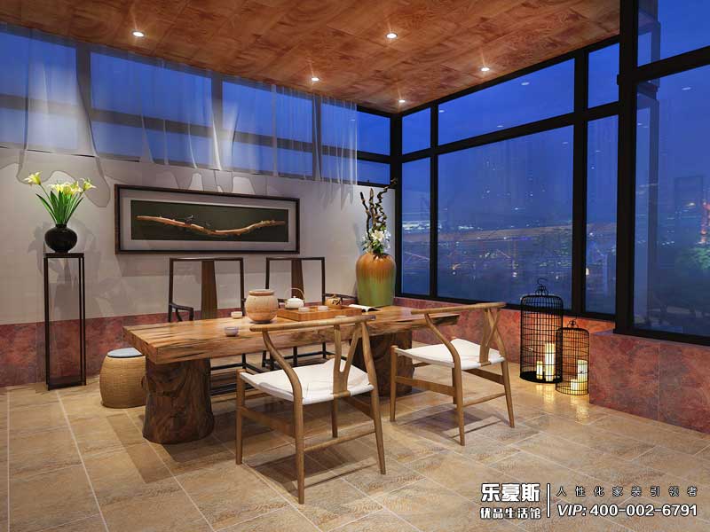 碧桂園180平米美式風格裝修效果圖