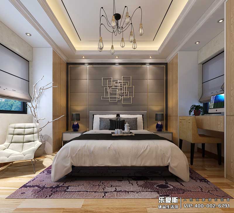 碧桂園180平米美式風格裝修效果圖