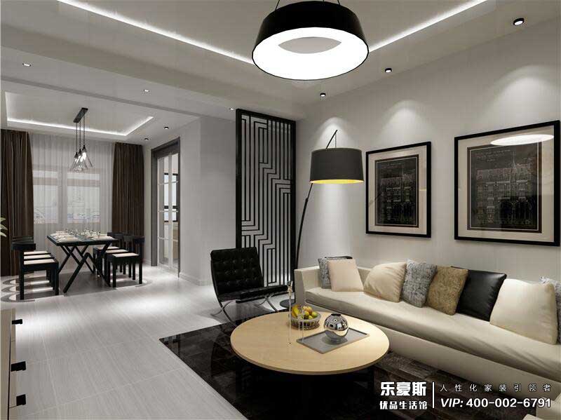 石家莊保利花園現(xiàn)代簡(jiǎn)約風(fēng)格裝修效果圖