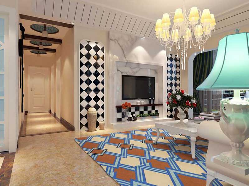 地中海風格別墅裝修效果圖