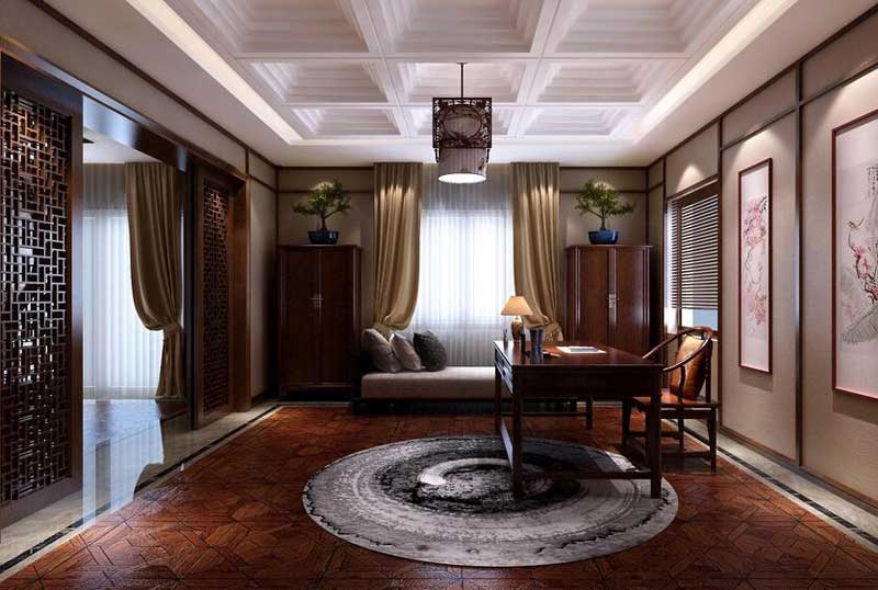 書房別墅裝修效果圖