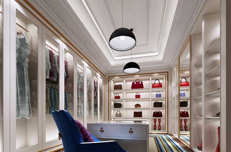 衣帽間別墅裝修設(shè)計效果圖