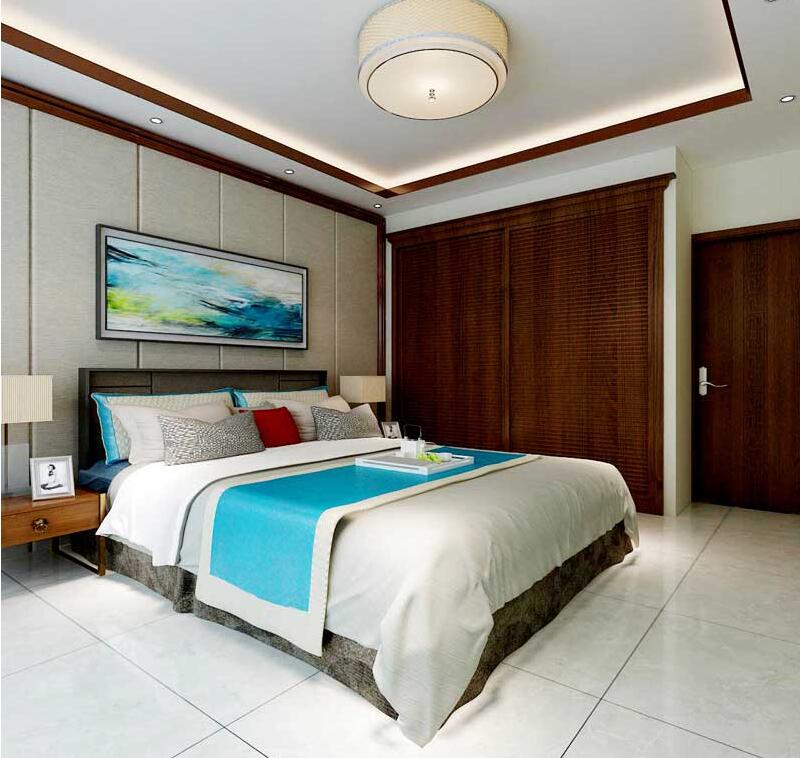 瓏璽山中式風格別墅裝修效果圖 