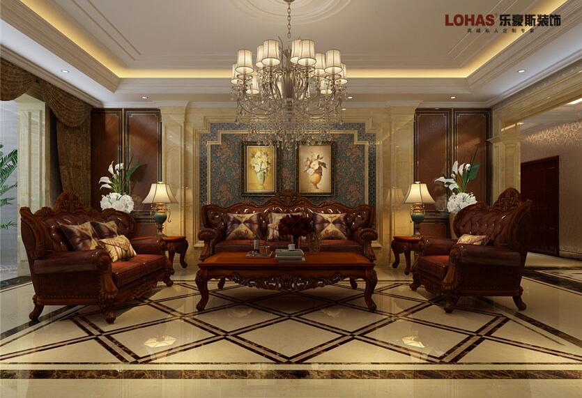 赫石府美式風(fēng)格別墅裝修效果圖