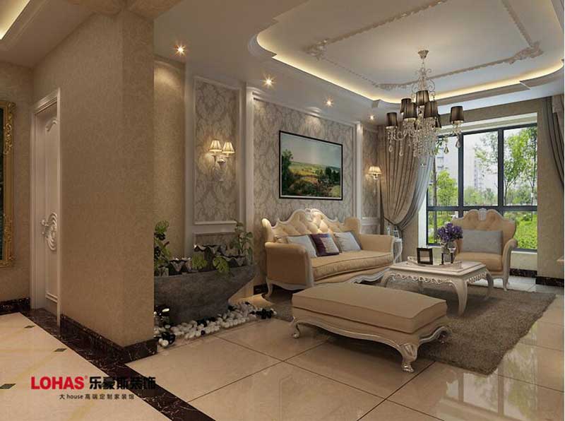 130平米三室兩廳歐式風(fēng)格