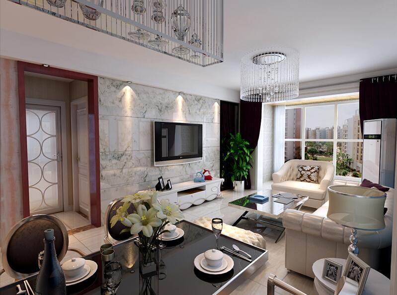 簡(jiǎn)約電視墻裝修效果圖