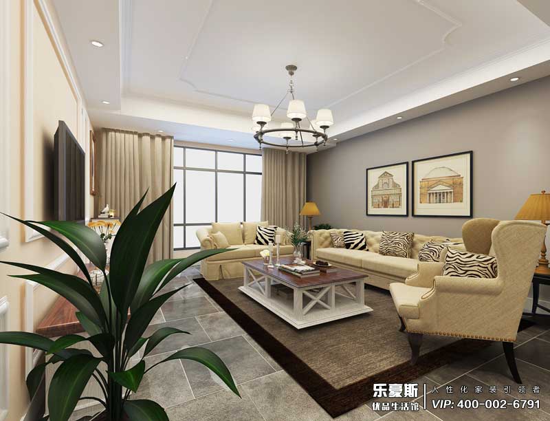 星湖國際花園混搭風(fēng)格裝