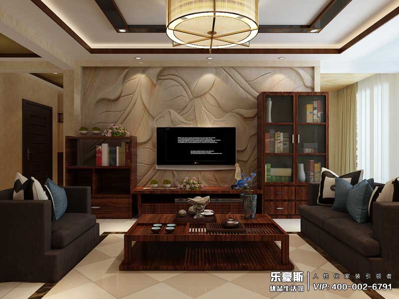 林蔭大院新中式風格裝修