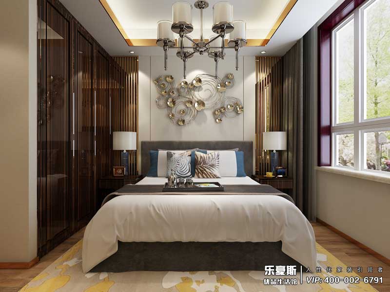 星湖國際花園后奢風格裝修效果圖