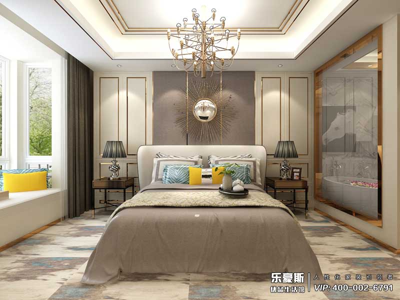 星湖國際花園后奢風格裝修效果圖