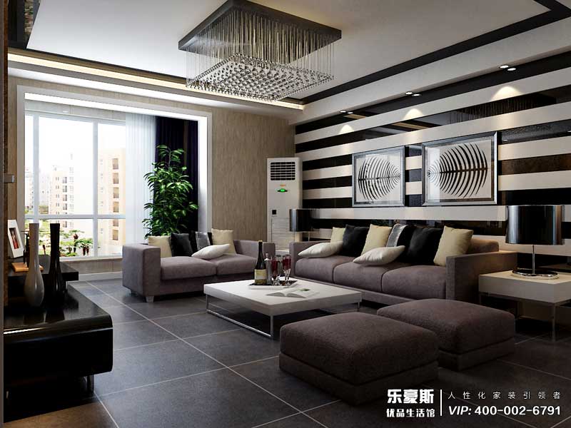 建投十號院165平米后現(xiàn)代風(fēng)格裝修