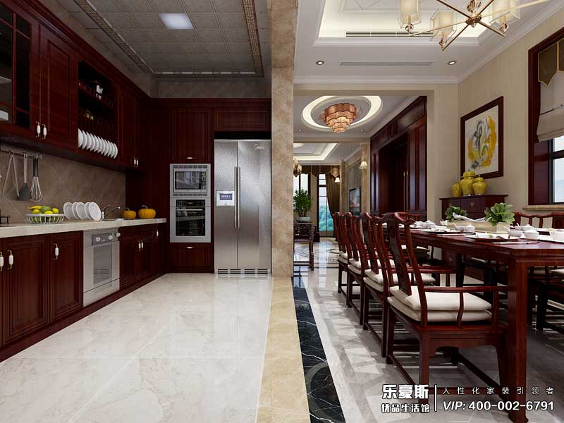 鑫界王府470平米混搭風格裝修效果圖