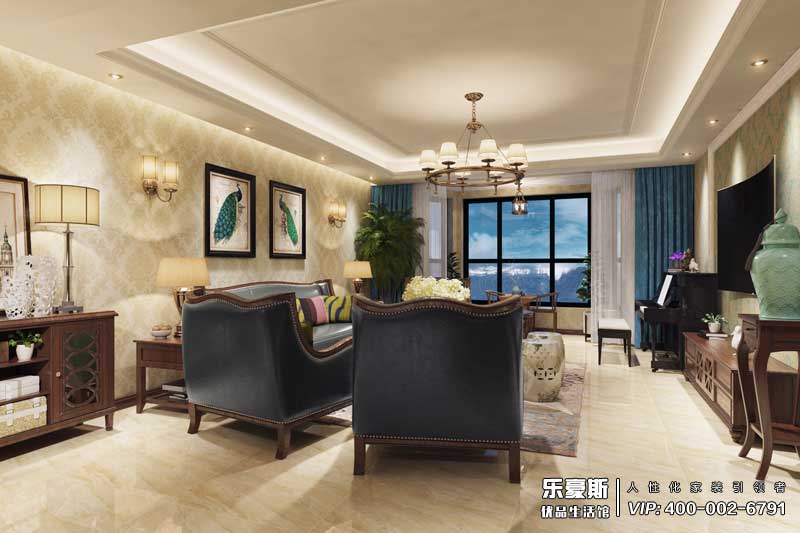 藍(lán)山國(guó)際美式風(fēng)格裝修設(shè)計(jì)