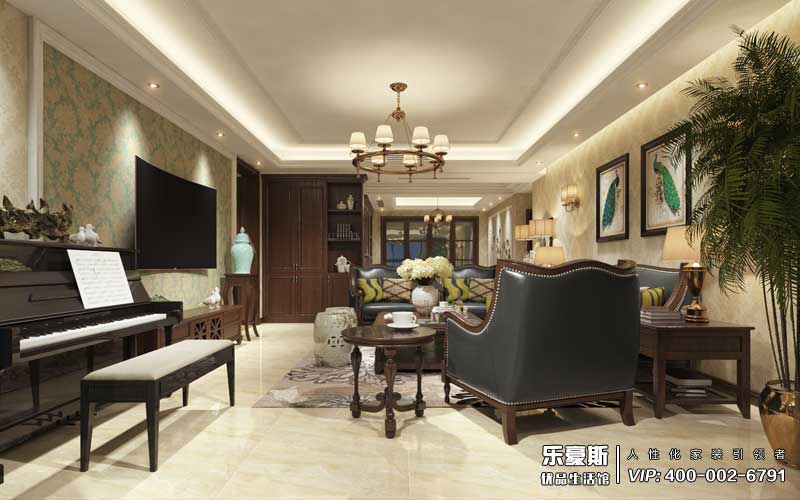 藍(lán)山國(guó)際美式風(fēng)格裝修設(shè)計(jì)