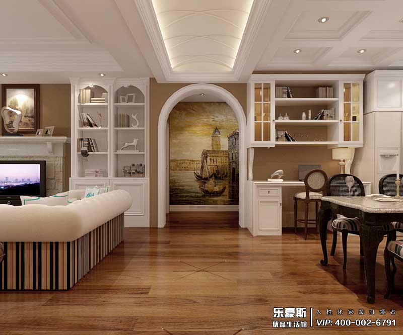 東勝紫御府美式風(fēng)格裝修效果圖