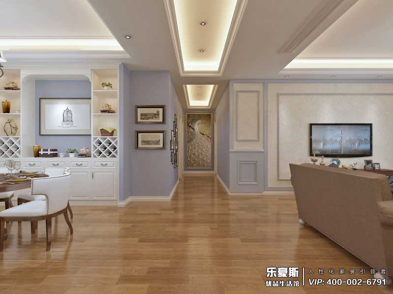 石家莊陽(yáng)光里美式風(fēng)格裝修設(shè)計(jì)